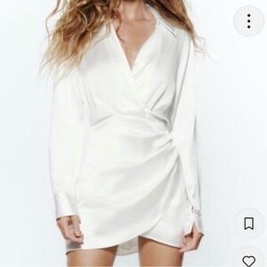 Zara Elegant White Dress